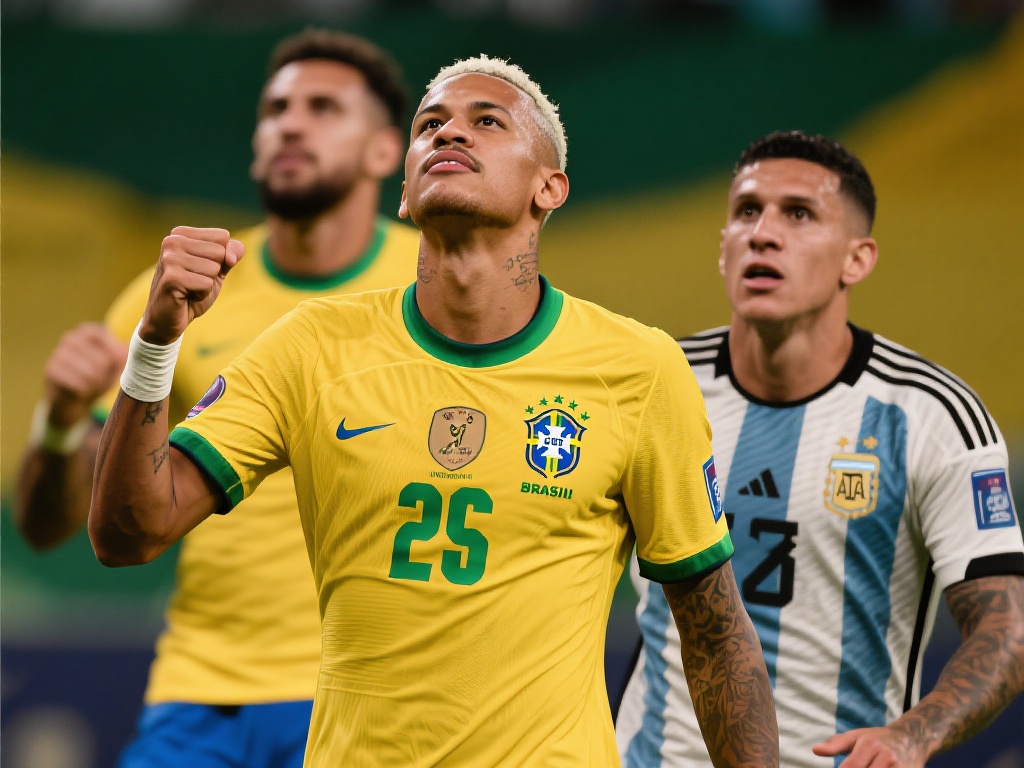 巴西队公布世界杯预选赛名单,冲击直通资格 此次预选赛,巴西队面临的最大挑战来自于南