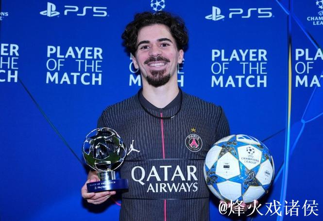 帽子戏法,维蒂尼亚当选巴黎vs热刺全场最佳球员 帽子戏法,维蒂尼亚当选巴黎vs热刺全场最佳球员